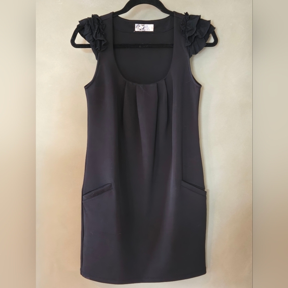 Lob | Elegant Black Sleeveless Dress, Size XS - Picture 2 of 8